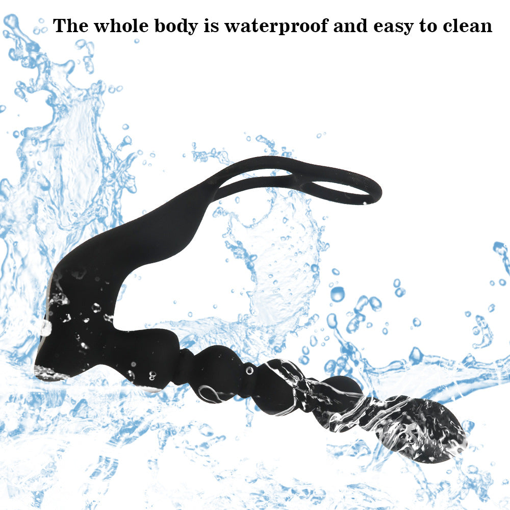 Remote-controlled vibrating anal plug