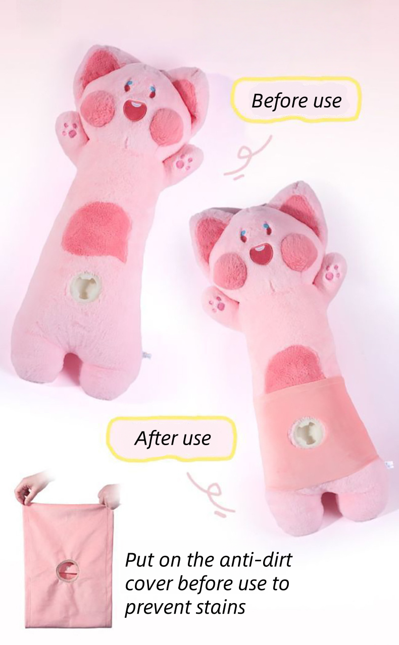 Dudu cat doll pillow vibrator sex machine