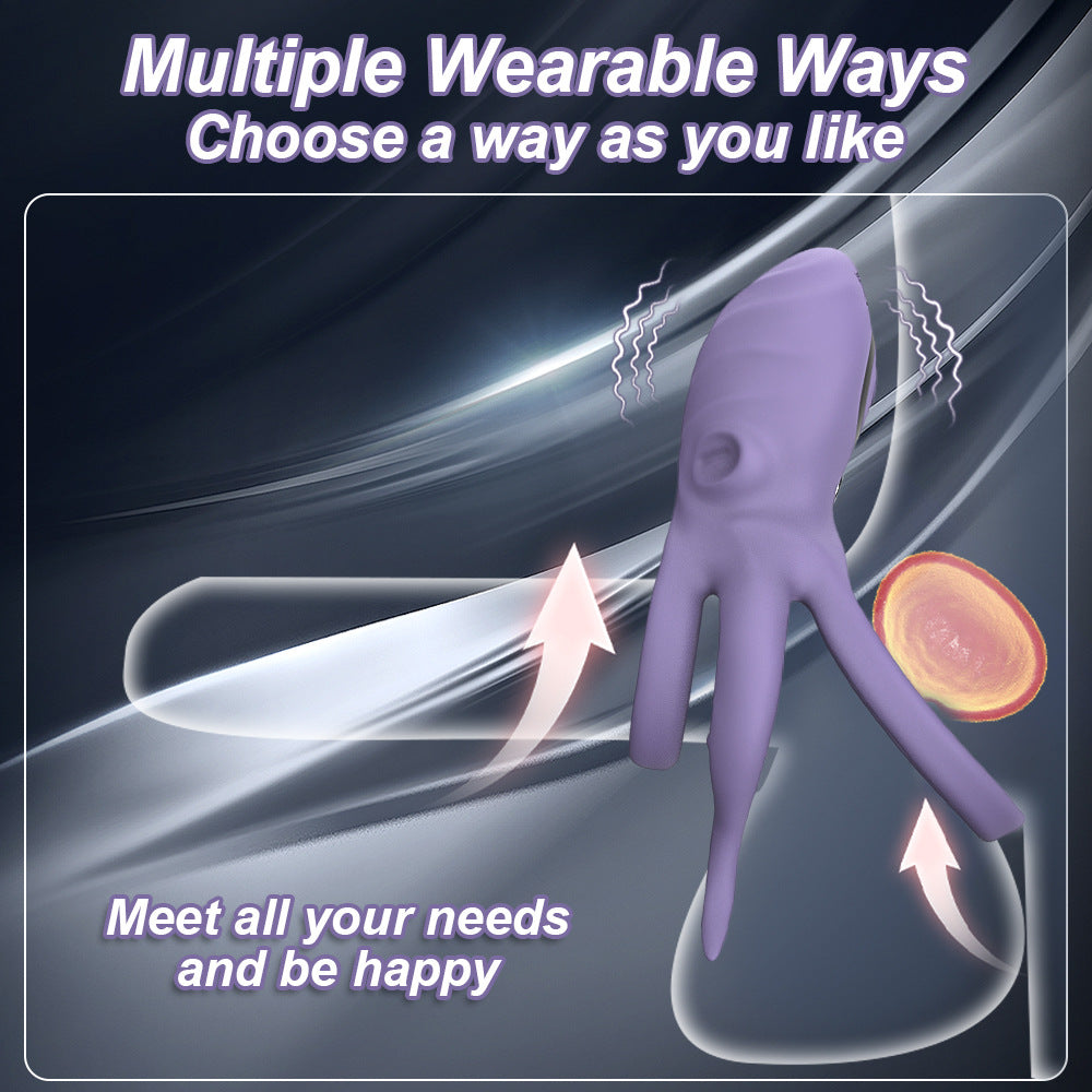 Men’s Delay Ring Wireless Vibrator with APP Control