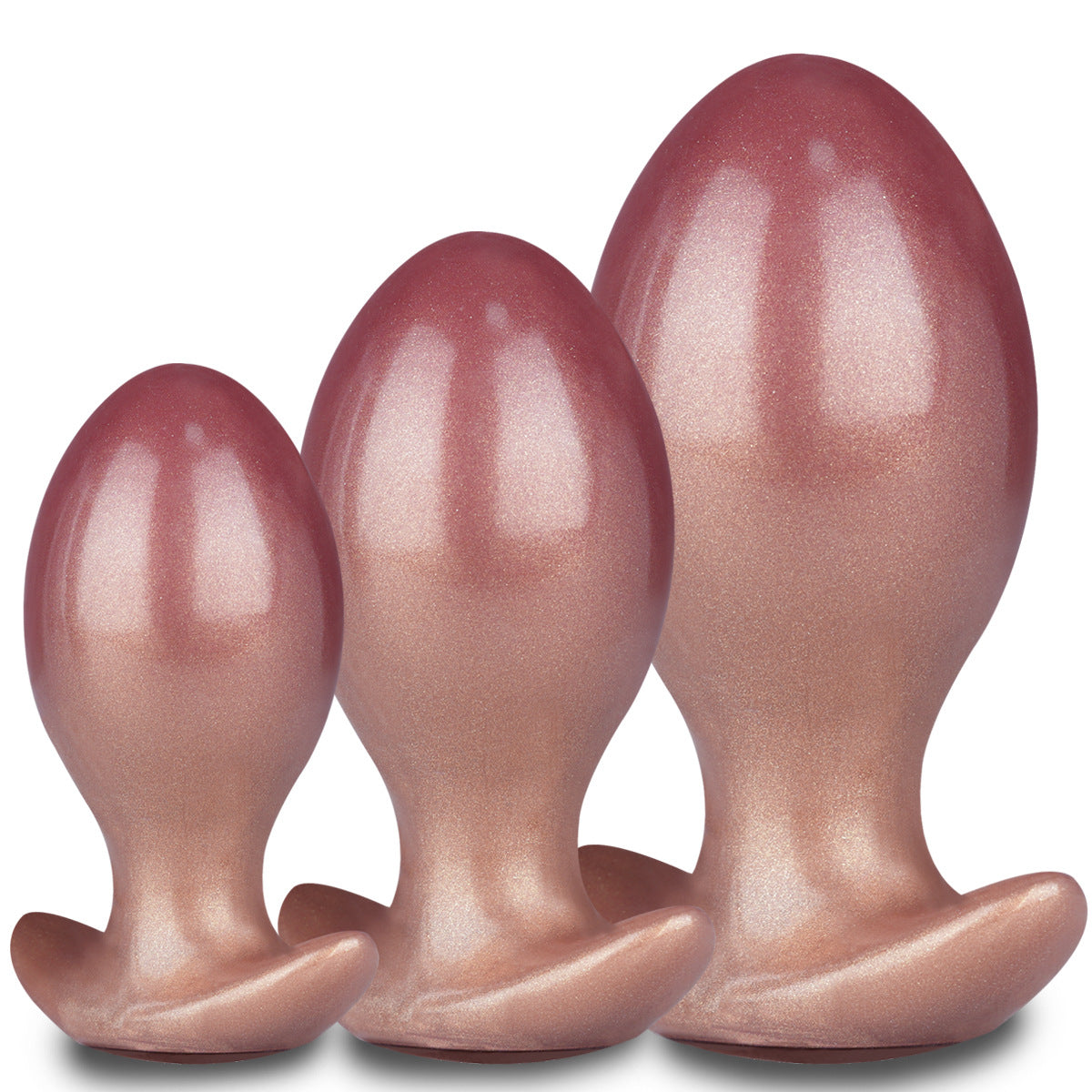 Silicone anal plug for dilating anus and vagina - a erotic masturbation device