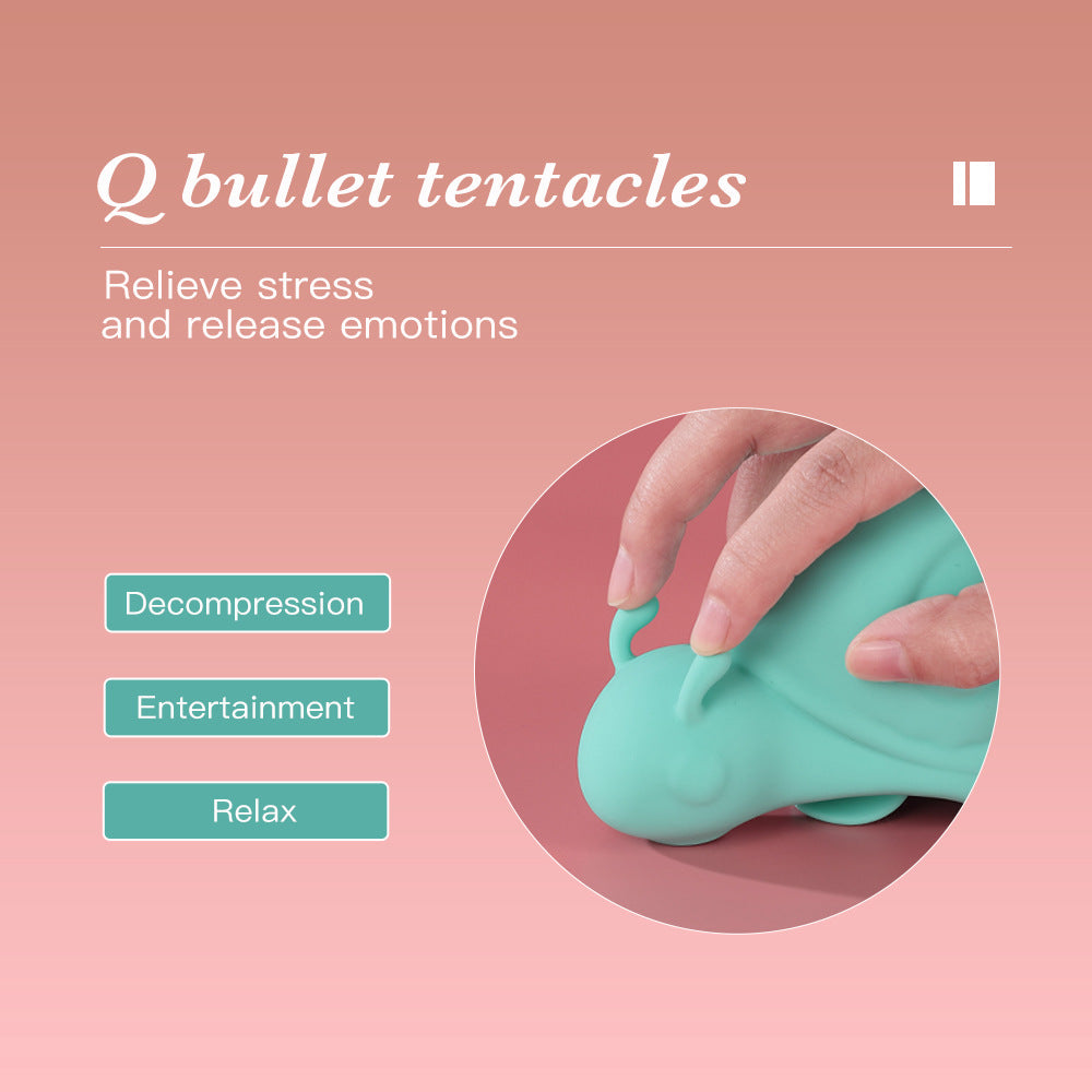 Snail sucking cute little vibrator female instant orgasm tongue licking vibration masturbator