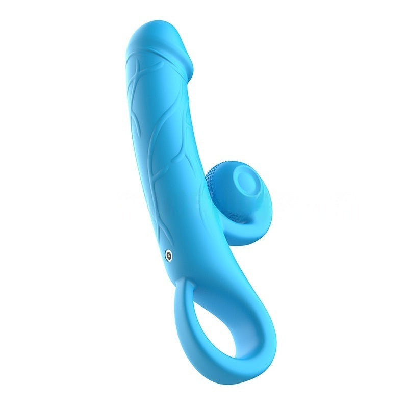 Snail-shaped clitoral stimulation dildo
