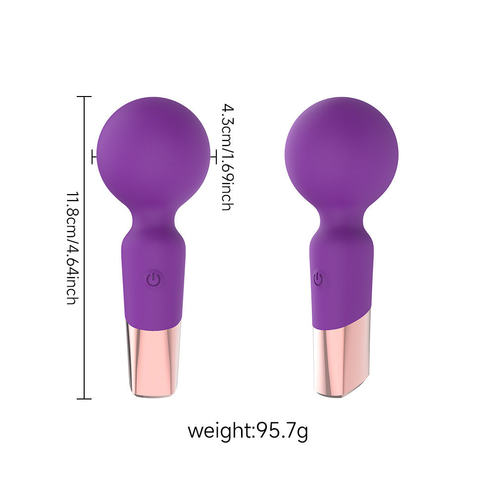 10-frequency large head mini AV vibrator