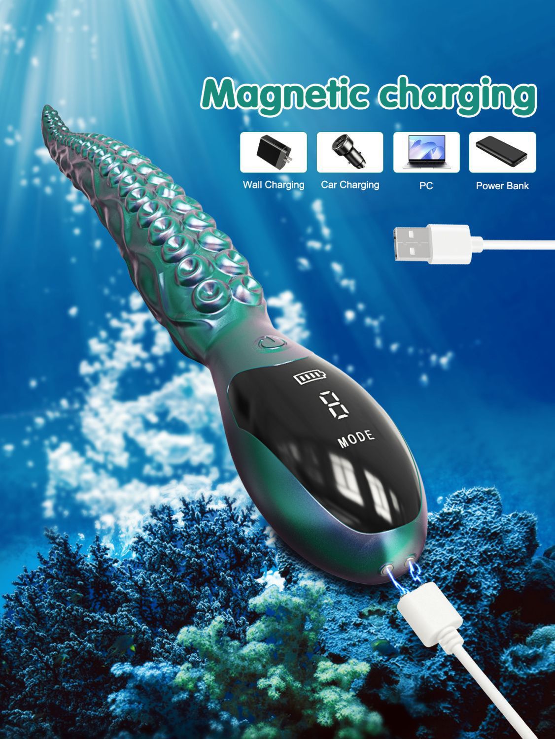 Female octopus tentacle masturbation tool