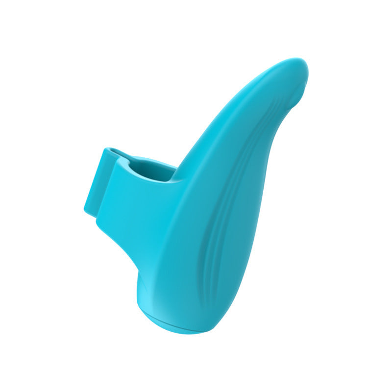 Rechargeable fingertip massage vibrator