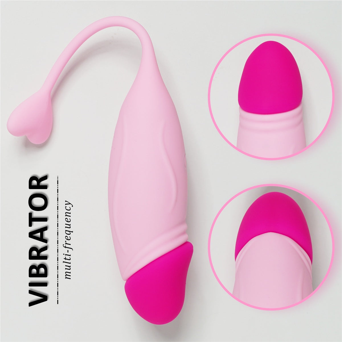 Color matching vibrating egg APP remote control vibration anal plug masturbator