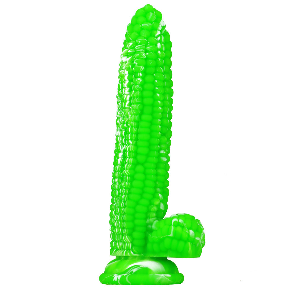 Corn silicone dildo anal plug, fruit and vegetable dildo, large simulation Dildo