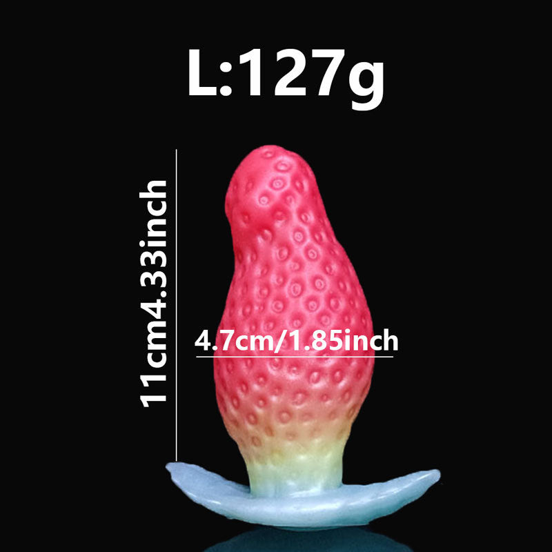 Strawberry anal plug