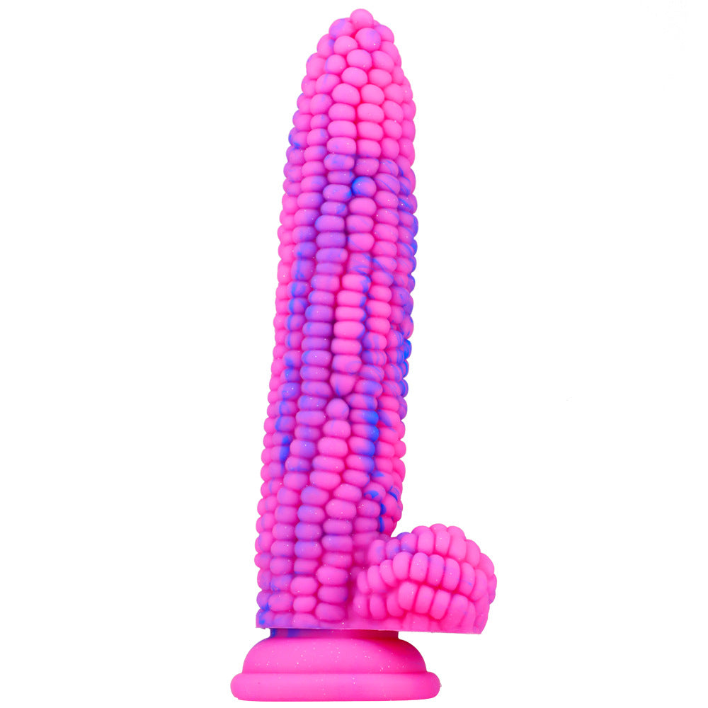 Corn silicone dildo anal plug, fruit and vegetable dildo, large simulation Dildo