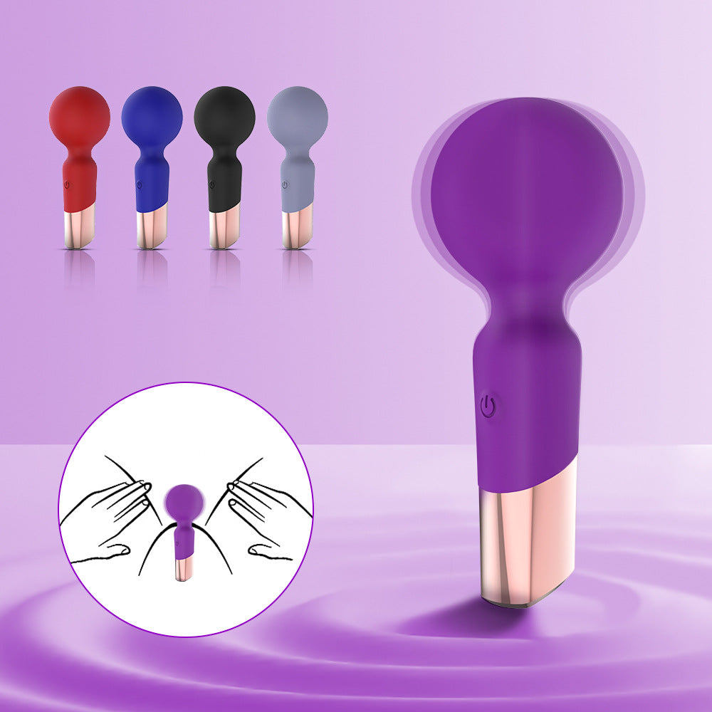 10-frequency large head mini AV vibrator