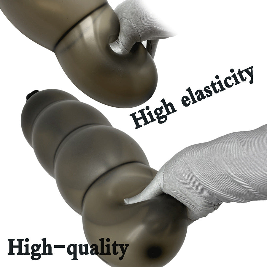 Five-bead inflatable anal dilator