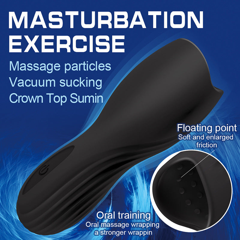 It really works! The male masturbator with automatic strong vibration.