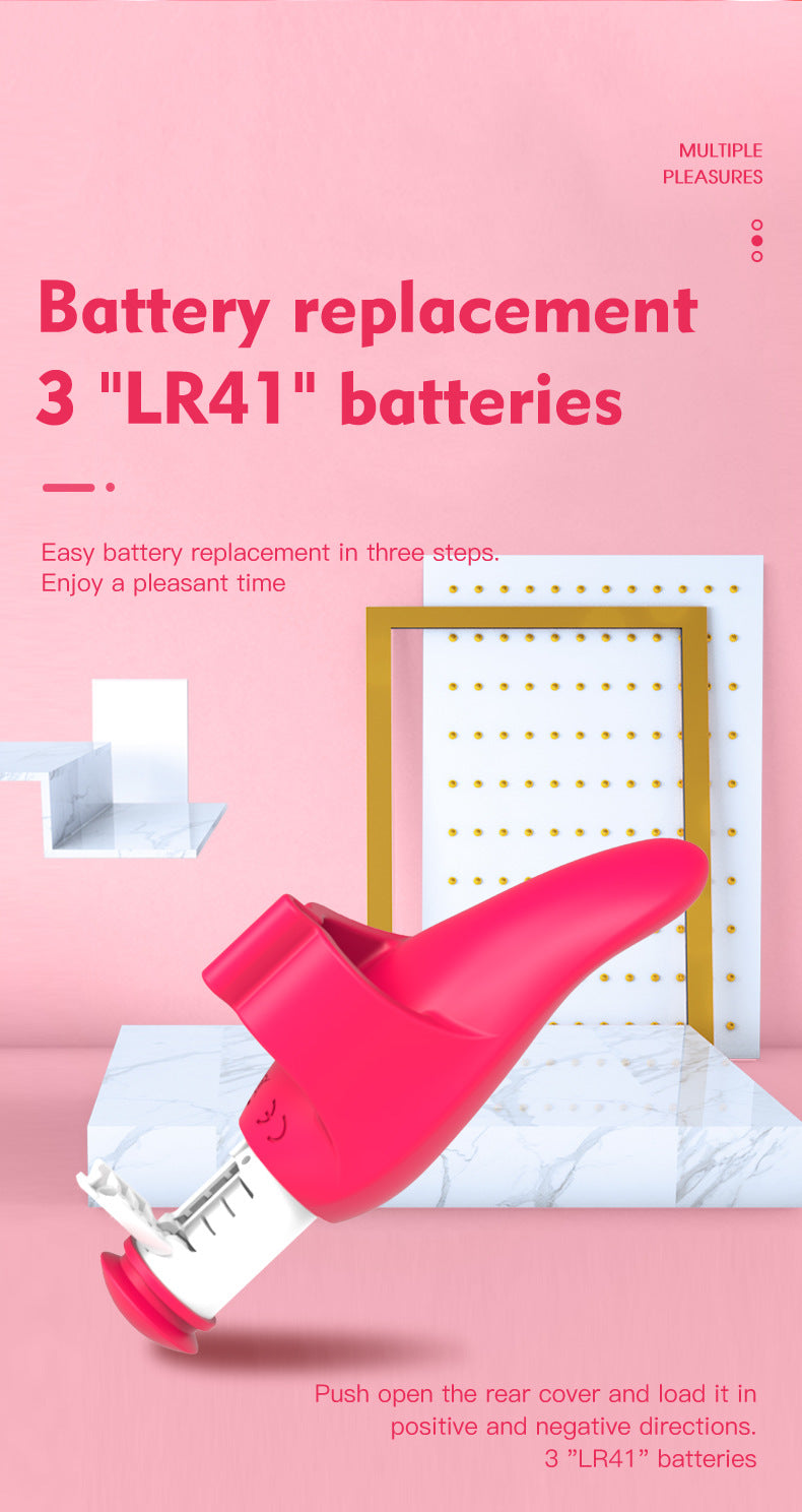 Rechargeable fingertip massage vibrator