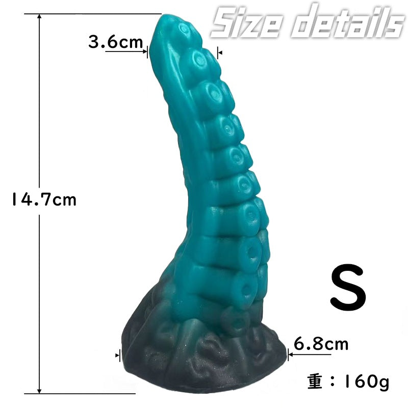 Super Soft Phantom Dragon Octopus Anal Plug