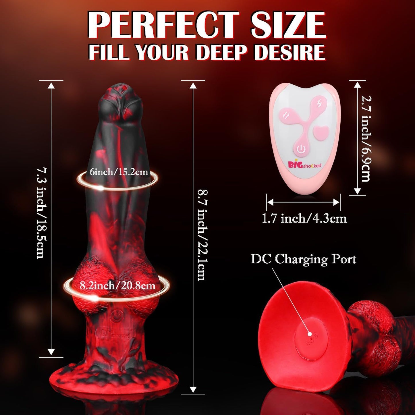 Special-shaped remote-controlled electric telescopic vibrating masturbator