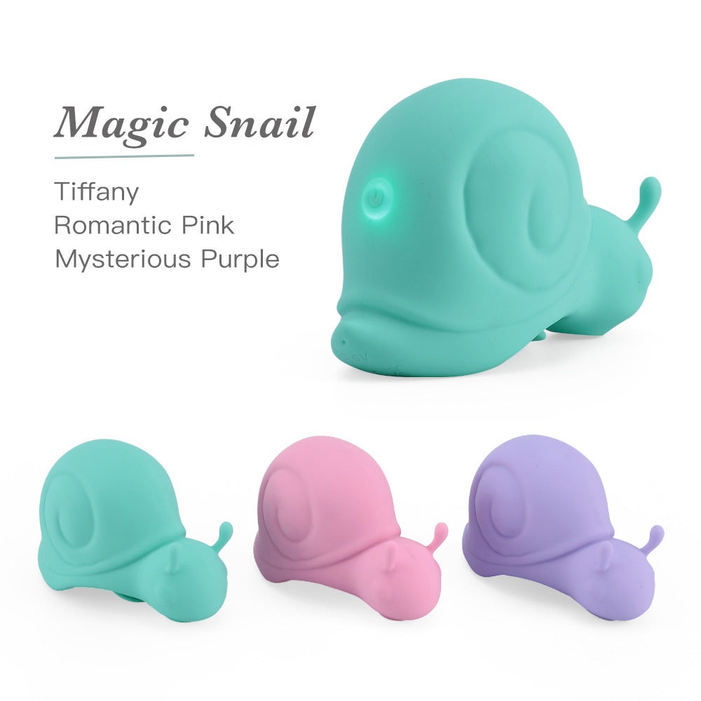 Snail sucking cute little vibrator female instant orgasm tongue licking vibration masturbator