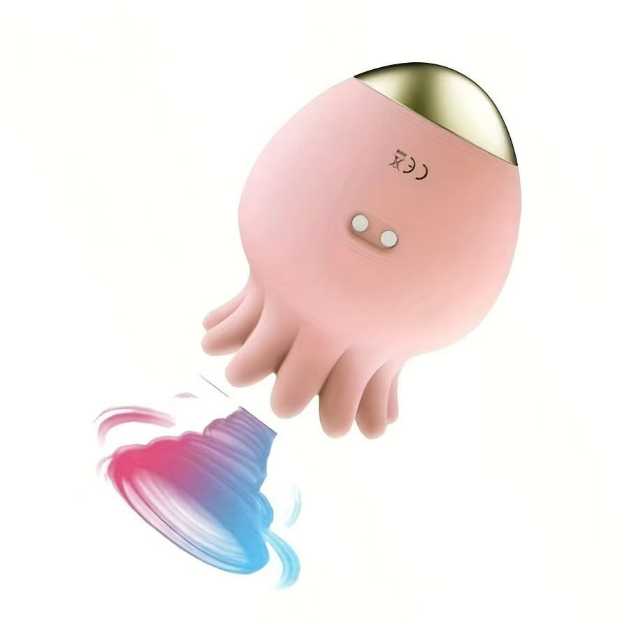 Peach Blossom Jellyfish Female Sex Toys Vibrating Egg Suck Masturbation Second Orgasm Sucking Vibration