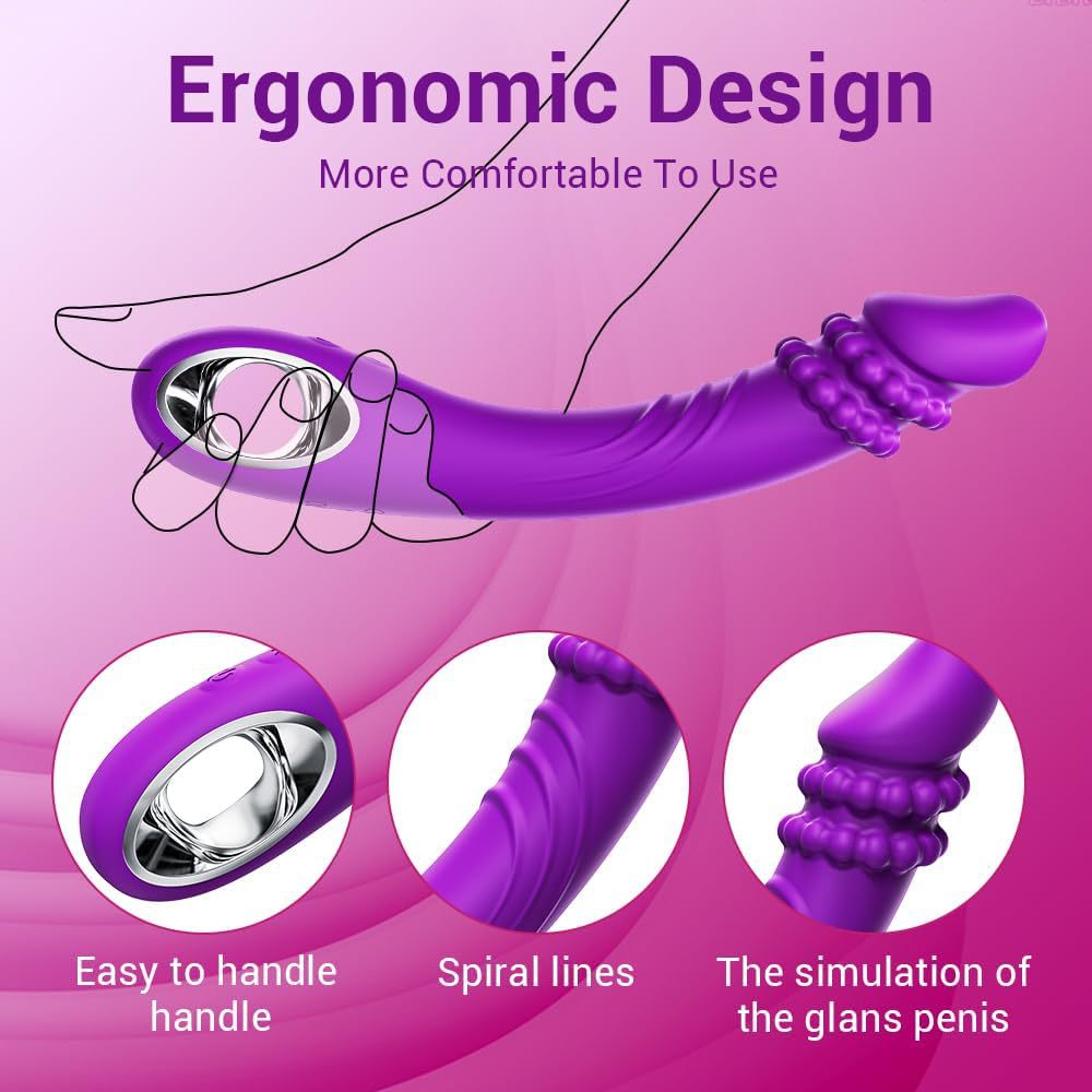G-spot vibrator, dildo, 10-frequency clitoral and vaginal vibrator Anal massager