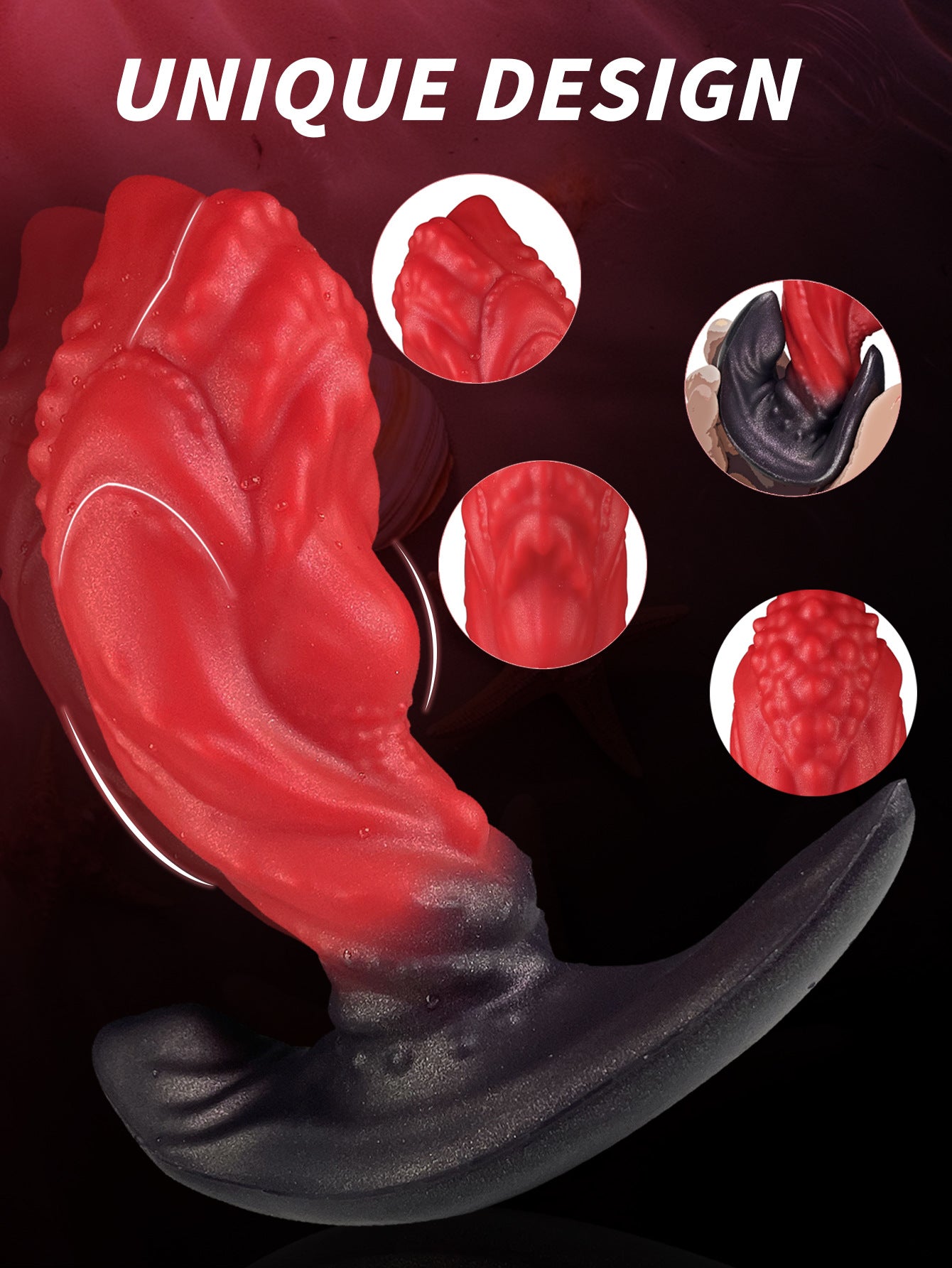 Special-shaped chrysanthemum anal plug masturbation anal dilator