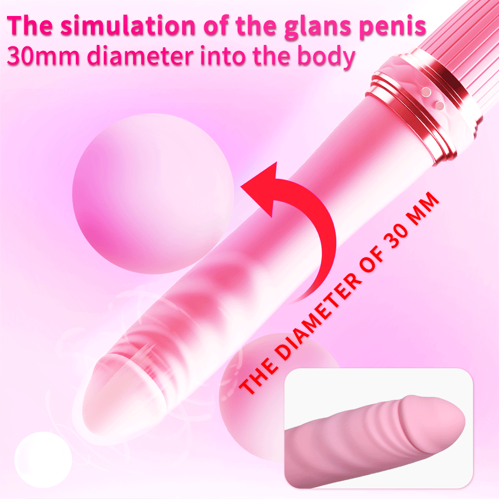 Sexy sucking, telescopic and vibrating double-ended masturbator