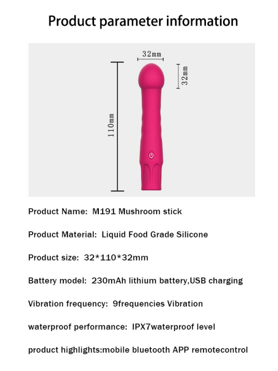 Vibrating AV wand electric massager