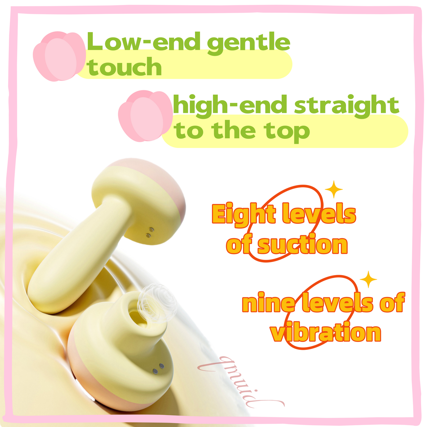 Sucking vibrator dual-purpose masturbator adult bell