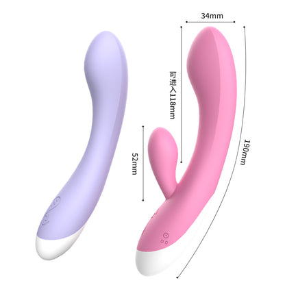 Variable frequency vibrating dildo, silent, instant orgasm, female masturbation device