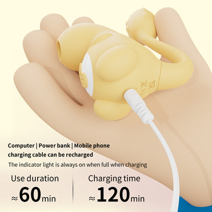 Little dinosaur vibrating egg, adult sex toy, sucking and masturbation vibrator