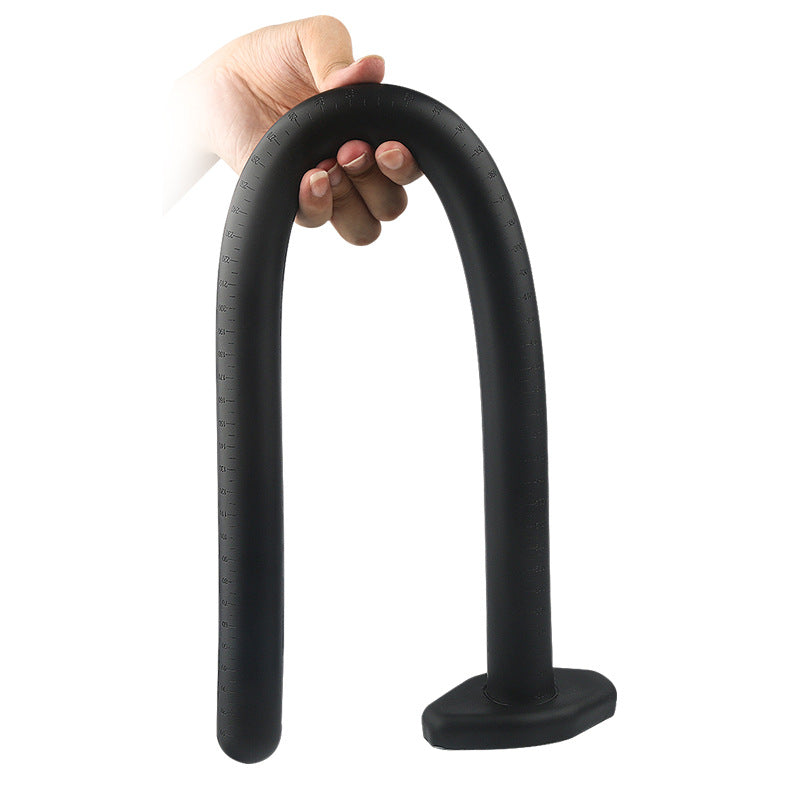 Anal whip, male anal plug, anal dilator, extra-long anal masturbator SM deep penetration, unisex