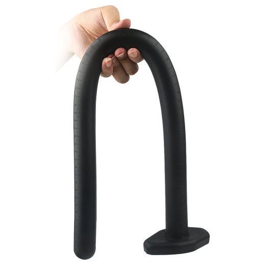 Anal whip, male anal plug, anal dilator, extra-long anal masturbator SM deep penetration, unisex