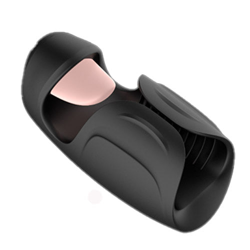 Electric male massager toy; masturbation tongue licking masturbation cup