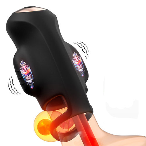 Motor-controlled masturbation device with app control.