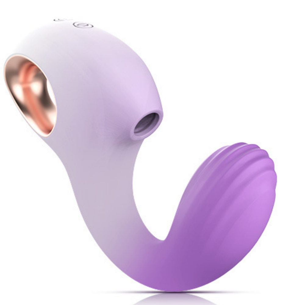 G-spot sucking stick gradient tongue licking orgasm vibrator
