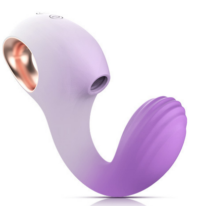 G-spot sucking stick gradient tongue licking orgasm vibrator