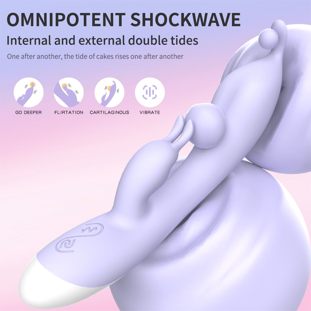 Strong earthquake G-spot orgasm female mini masturbation machine