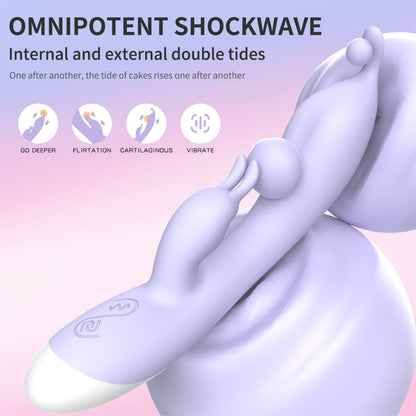 Strong earthquake G-spot orgasm female mini masturbation machine