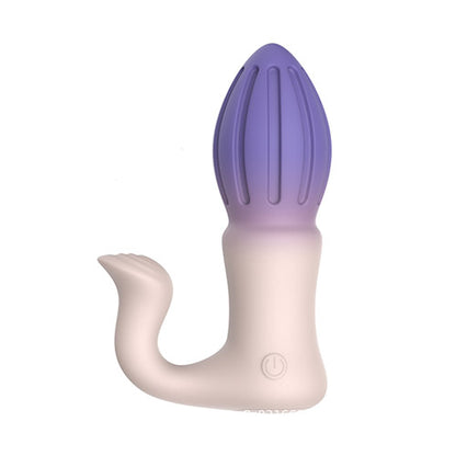 Rocket-style anal vibrator wireless remote control male anal plug