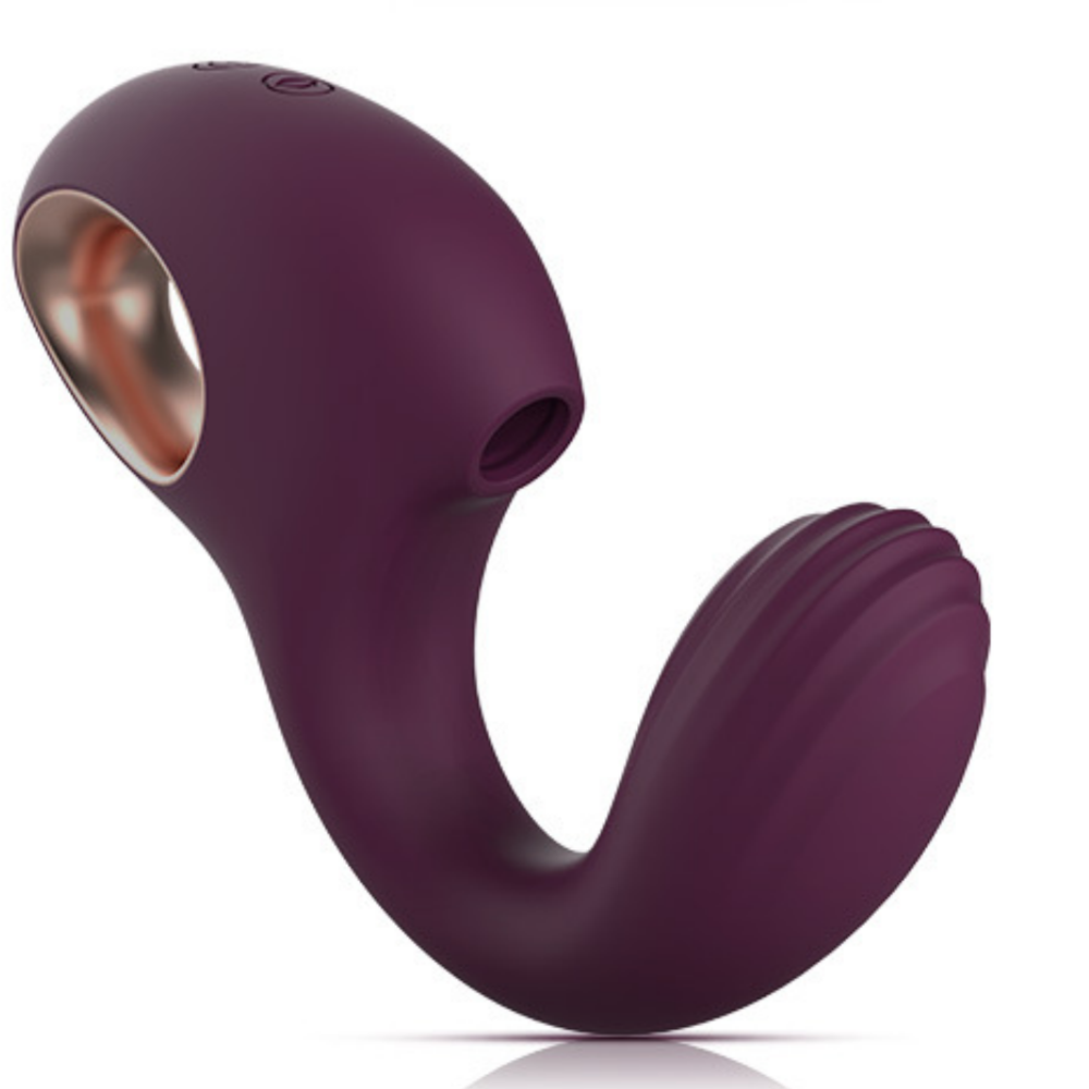 G-spot sucking stick gradient tongue licking orgasm vibrator