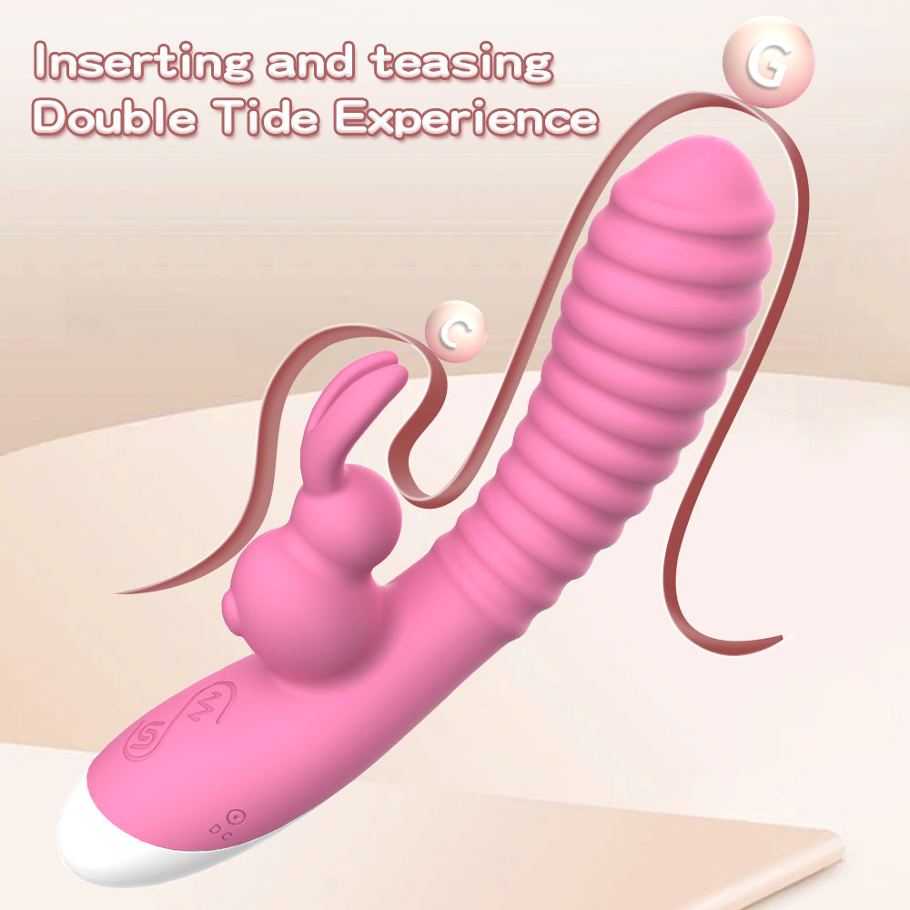 Adult vibrator, couple's masturbation device