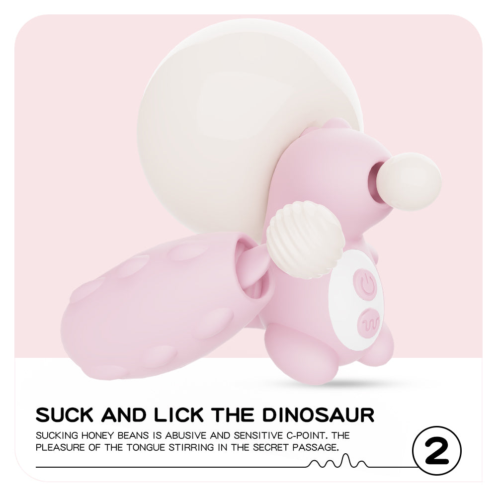 Little dinosaur vibrating egg, adult sex toy, sucking and masturbation vibrator