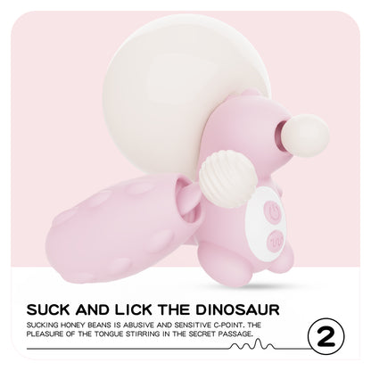 Little dinosaur vibrating egg, adult sex toy, sucking and masturbation vibrator