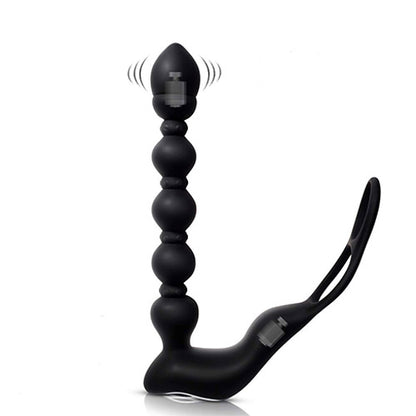 Remote-controlled vibrating anal plug
