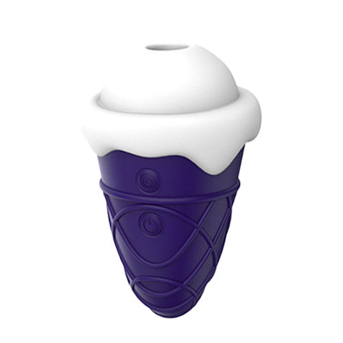 Ice cream sucking vibrating mini sex machine