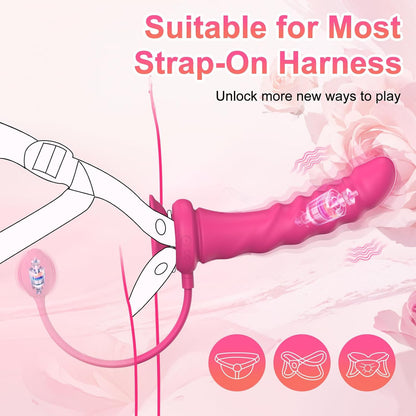 Double-Headed Vibration Stick for Lesbian Pants