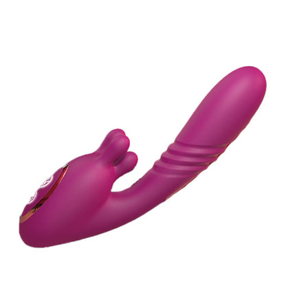 Retractable female masturbator