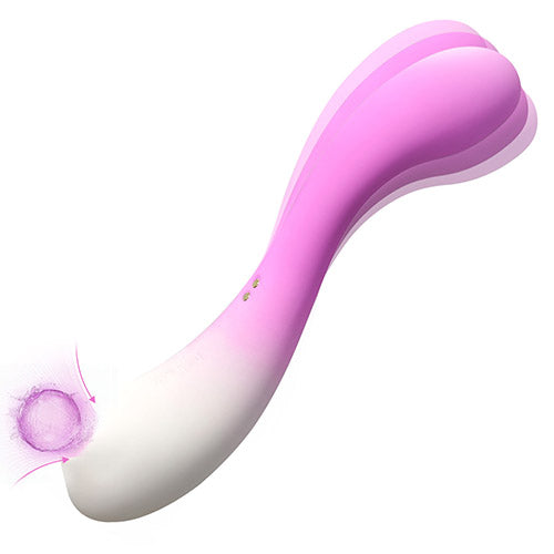 Sucking vibrating massager to stimulate clitoris