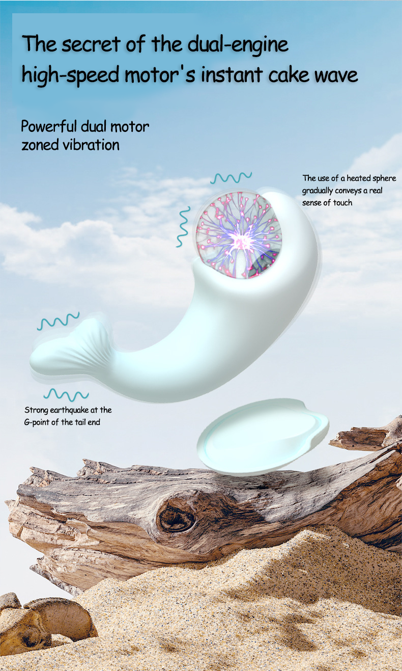 Mermaid Solar Vibrating Stick