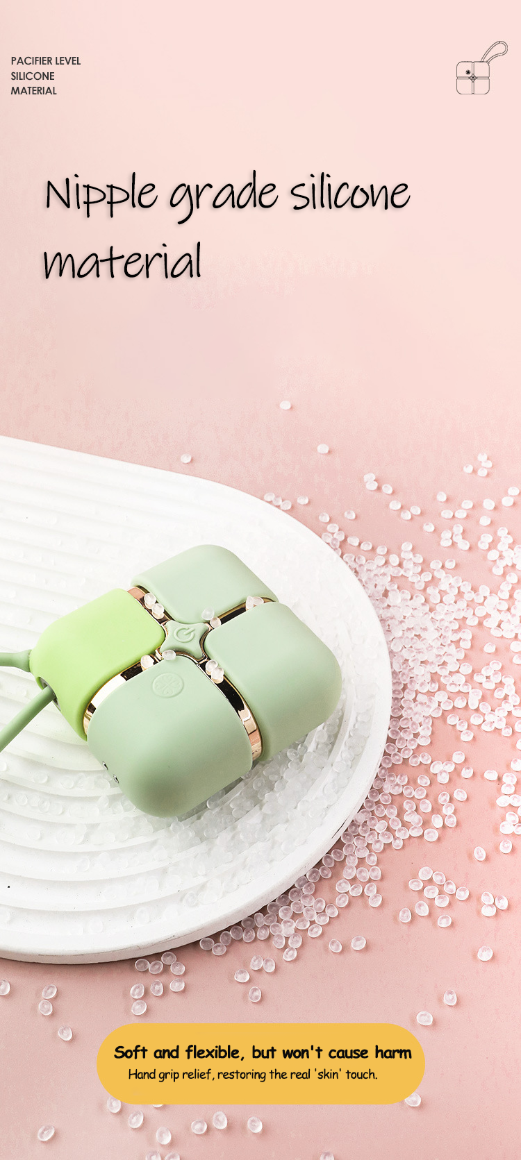 Wonderland Linglong Vibrating Suction Device