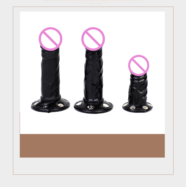 Phallic butt plug wearing pants