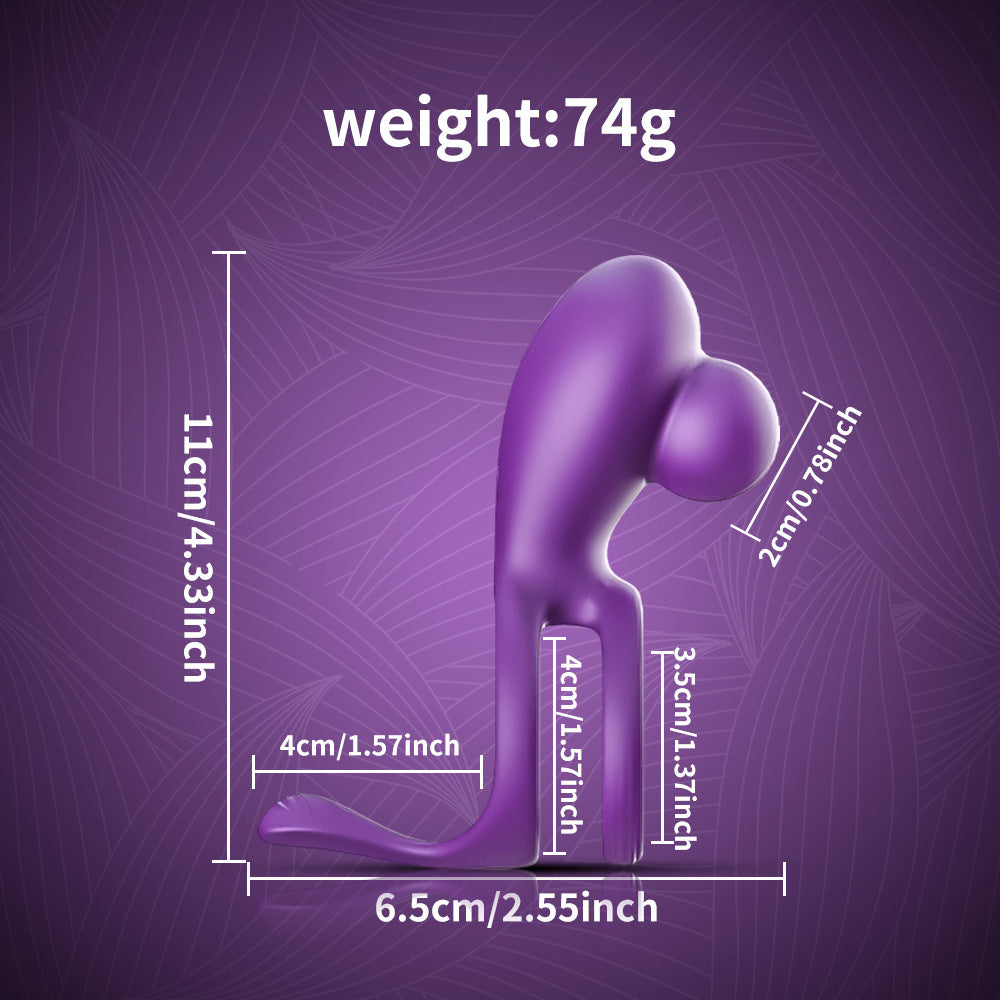 Male sex ring with silicone vibration delay penile ring